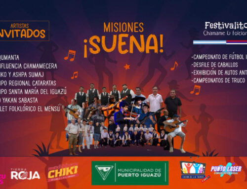 Gran Festival de Chamamé y Folclore en Tierra Roja el 15 de junio