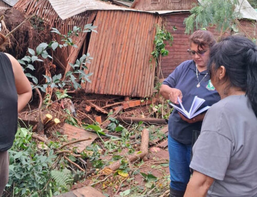 La Secretaría de Acción Social intensifica la asistencia a vecinos afectados por el temporal