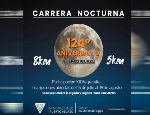 ¡Regresa la Carrera Nocturna en Puerto Iguazú por su 124° Aniversario!