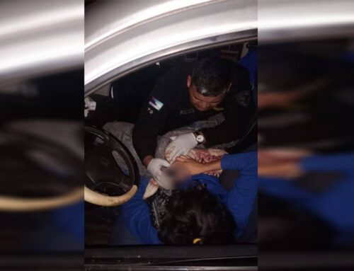 Policías asistieron un parto de emergencia en Puerto Iguazú: madre y bebé prematuro están en observación