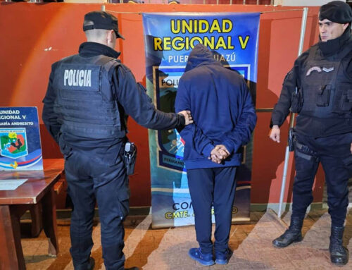 Comandante Andresito: detenido a un hombre que atacó a su vecino con un machete y se dio a la fuga