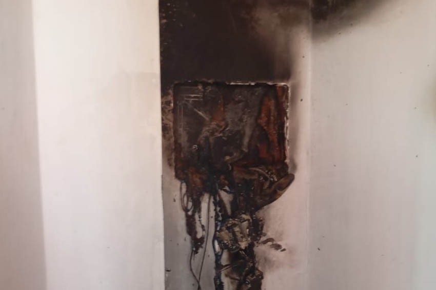 IGUAZÚ: Bomberos intervinieron ante principio de incendio en un local comercial