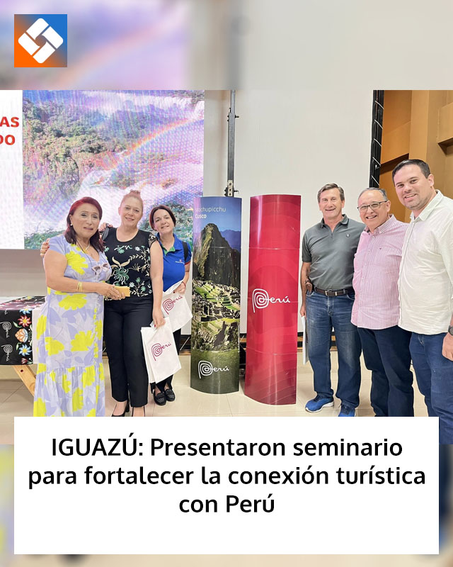 IGUAZÚ: Presentaron seminario para fortalecer la conexión turística con Perú