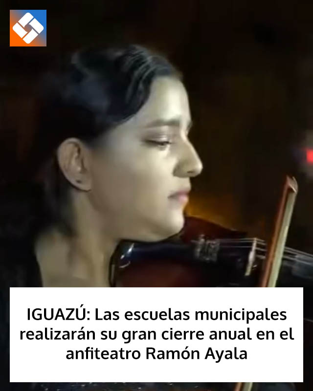 IGUAZÚ: Las escuelas municipales realizarán su gran cierre anual en el anfiteatro Ramón Ayala