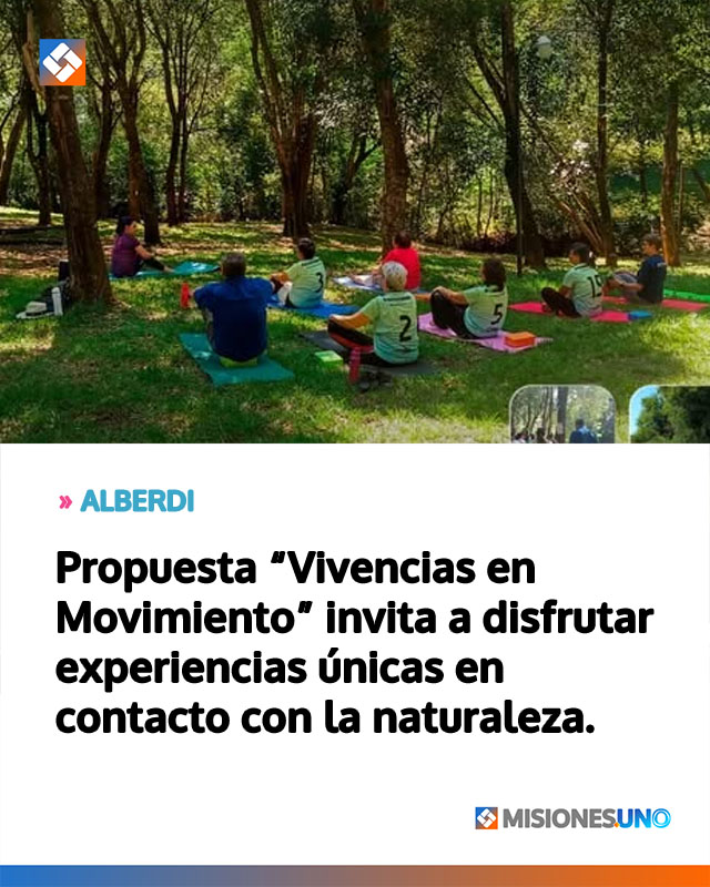 ALBERDI: Propuesta “Vivencias en Movimiento” invita a disfrutar experiencias únicas en contacto con la naturaleza.