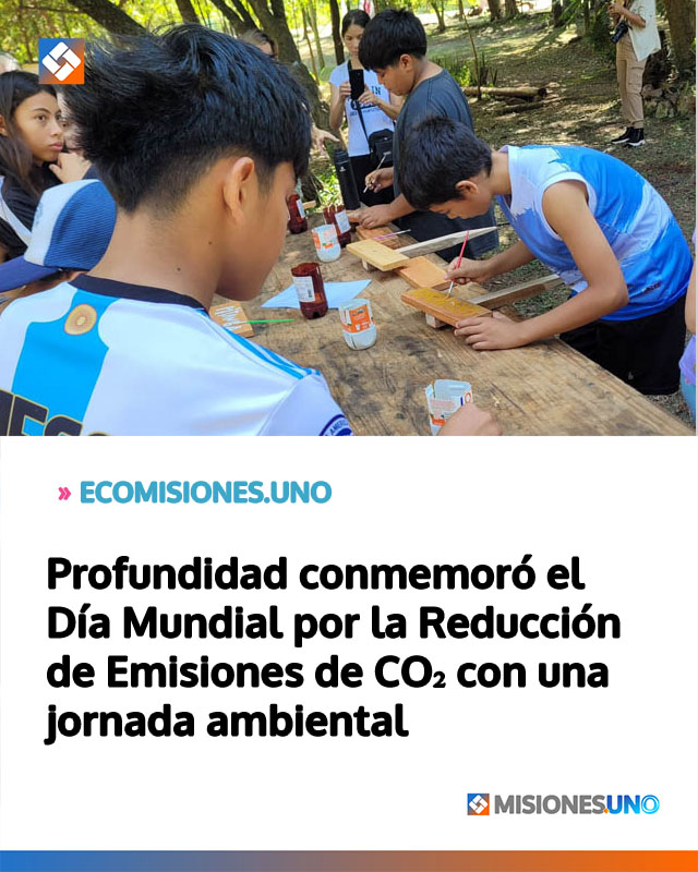 Profundidad conmemoró el Día Mundial por la Reducción de Emisiones de CO₂ con una jornada ambiental
