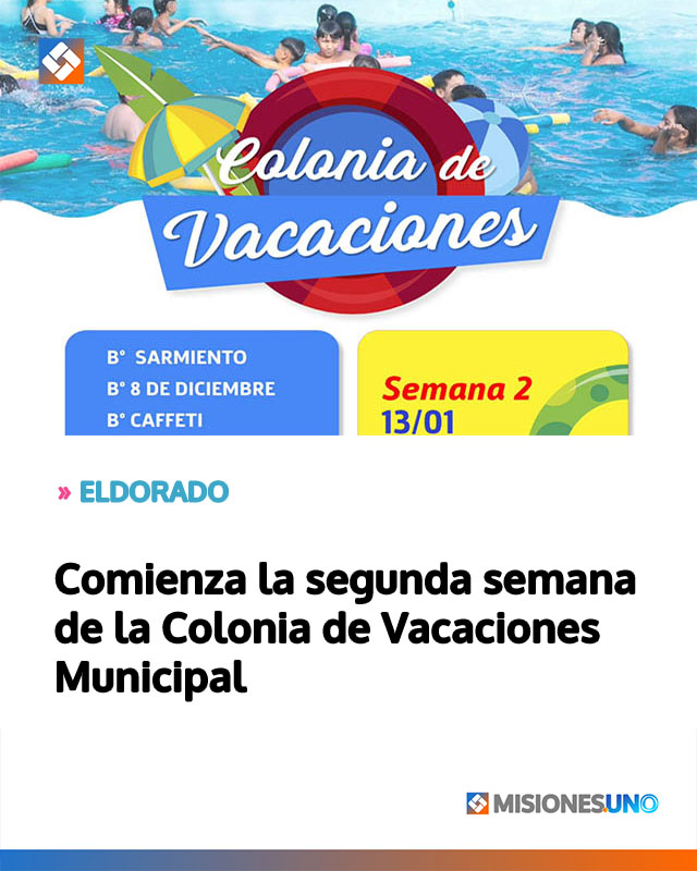 Comienza la segunda semana de la Colonia de Vacaciones Municipal